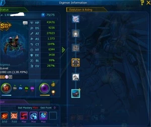 Conta Endgame Zeed Zwart Omega X - Digimon Masters Online DMO