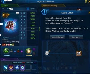 Conta Endgame Zeed Zwart Omega X - Digimon Masters Online DMO