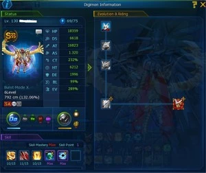 Conta Endgame Zeed Zwart Omega X - Digimon Masters Online DMO