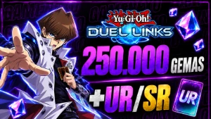 Contas Yu-Gi-Oh! Duel Links | até 250.000 Gemas + UR/SR | - Yu-Gi-Oh Duel Links