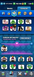 Desapego - 7 Evoluções + 2 Heróis + Conta Brawn Stars - Clash Royale