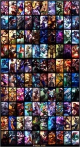 League of Legends conta - Diamante + All Champs e 100 Skins+ LOL