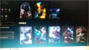 conta league of legends LOL