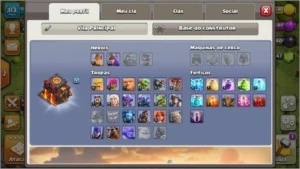 Conta CV10 barata! - Clash of Clans