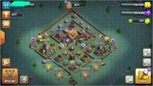 Conta CV10 barata! - Clash of Clans