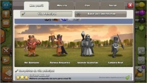 Conta CV10 barata! - Clash of Clans