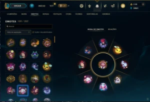 Conta League of Legends 500+ skin ex diamante FULL ACESSO LOL