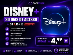 Disney Plus 30 Dias PRIVADO | MENOR PREÇO | qualidade - Assinaturas e Premium
