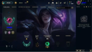 conta lol platina 1 - League of Legends