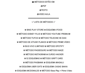 Canal de Métodos e Bins | Telegram 2022 + Burlador/ PVC Itaú - Outros