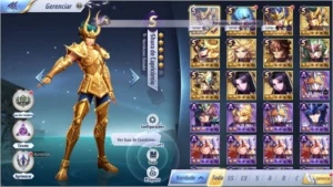 SAINT SEIYA AWAKENING - COM GEMAS AVANÇADAS E LIVROS SSA