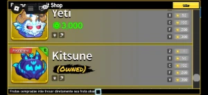 Conta com Kitsune perm - Roblox