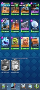 Conta Clash Royale antiga de 5 anos com cartas nível 14 🔥