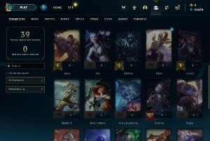 Conta LOL Mestre | GM season 12 - League of Legends