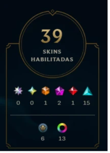 Conta De Lol Esmeralda 3 - Todos Os Campeões E 39 Skins - League of Legends