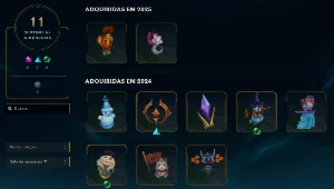 Conta De Lol Esmeralda 3 - Todos Os Campeões E 39 Skins - League of Legends