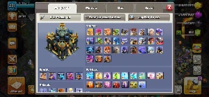 Conta TH 17 Clash Of Clans