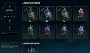 Conta TOP - League of Legends LOL