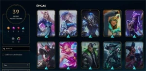 Conta TOP - League of Legends LOL