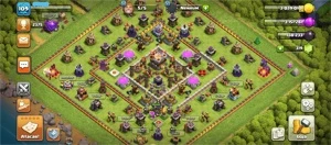 CONTA CLASH OF CLANS - CONTA CV 11