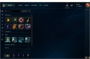 CONTA RARA 255 SKins unico dono - League of Legends LOL
