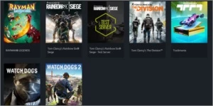 CONTA UBISOFT ( RAINBOW SIX, WATCH DOGS 1/2 ENTRE OUTROS )
