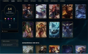 Vende-se Conta no League Of Legends, LOL