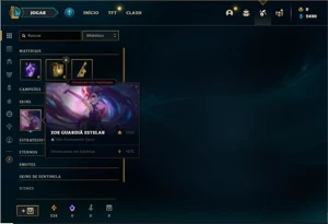 Conta prata 4 com 29 Champs e 5 Skins + 1 Fragmento - League of Legends LOL