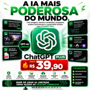Chat Gpt Plus Privado 30 DIAS - Assinaturas e Premium