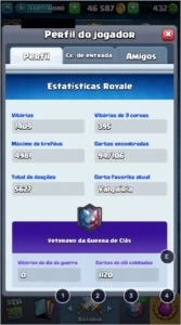 Conta Clash Royale Top Troca de nick + Gemas