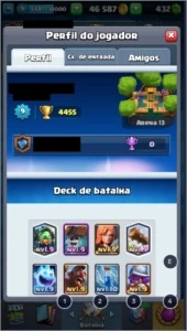 Conta Clash Royale Top Troca de nick + Gemas