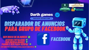 🚀 Disparador Automático Facebook - Até 5 perfil Simultâneos