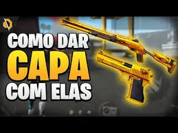 Sensi Ff M1014 & Águia Do Deserto Full Capa - Free Fire