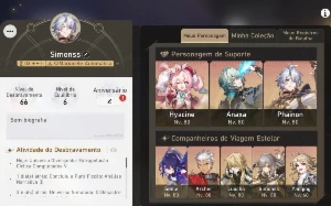 Conta honkai star hail com Phainon, Anaxa e Hyacine - Outros