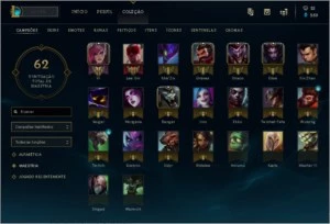 CONTA PRATA 2 MAIN JUNGLE ÓTIMA PARA SMURF - League of Legends LOL