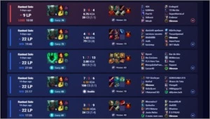 Conta de LoL Smurf Platina 2 ganhando 22 pdl perdendo 9 - League of Legends