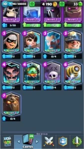 Arena 9 (2874) LV 10 13 Lendárias - Clash Royale