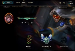 Conta diamond 3, 350+ skins - League of Legends LOL