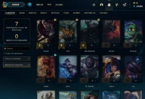 Conta OURO 4 - Win 70% - LOL (league of legends) ELOMOON