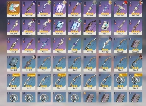 AR 42 - Nilou, Raiden, Alhaitham, Xiao e Catalisador 5 ⭐ - Genshin Impact