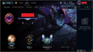 Diamante 5 - 198 skins - Riven Campeonato 2012 - League of Legends LOL