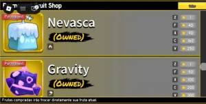 Conta Full De Blox Fruits Com Frutas Permanentes - Roblox