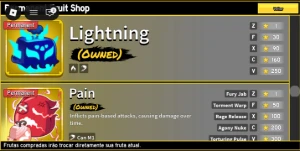 Conta Full De Blox Fruits Com Frutas Permanentes - Roblox