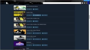 CONTA DA STEAM COM 5 JOGOS - Counter Strike CS