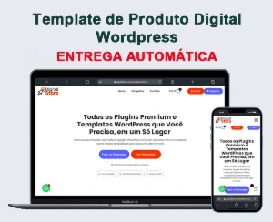 Template Loja Wordpress de Produto Digital - Outros