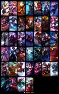 Conta Plat V TODOS CAMPEÃO HABILITADO + 26K IP - League of Legends LOL