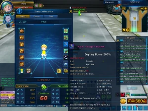 Conta mid game Nadmo server omegamon - Digimon Masters Online
