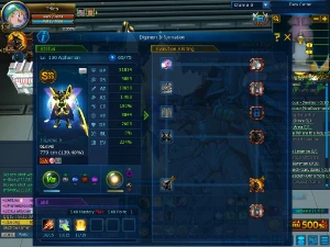 Conta mid game Nadmo server omegamon - Digimon Masters Online