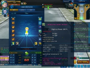Conta mid game Nadmo server omegamon - Digimon Masters Online