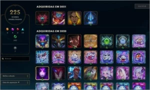 Conta Full Champ Platina - League of Legends LOL
